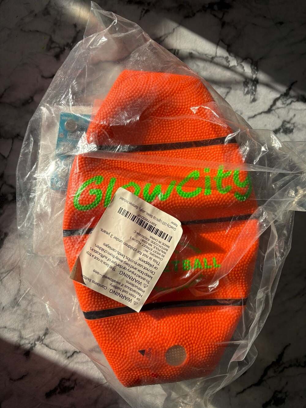 GlowCity LED Light-up Basketball